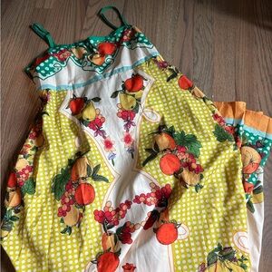 Colorful Print Dress